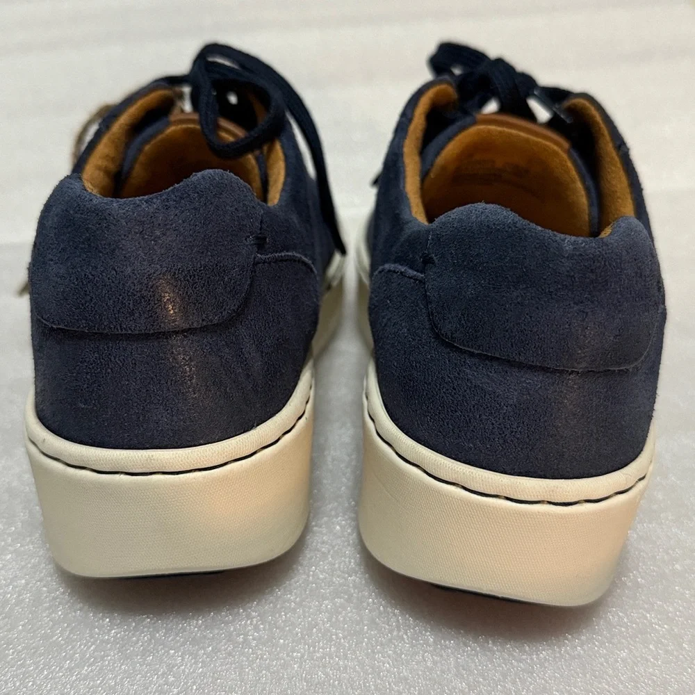 Born Mira Leather Suede Platform Sneakers 8.5 NWT